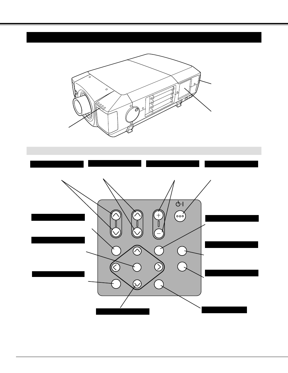 Before operation, Side controls and indicators, Side controls | Christie Digital Systems 38-RS1002-01 User Manual | Page 16 / 52