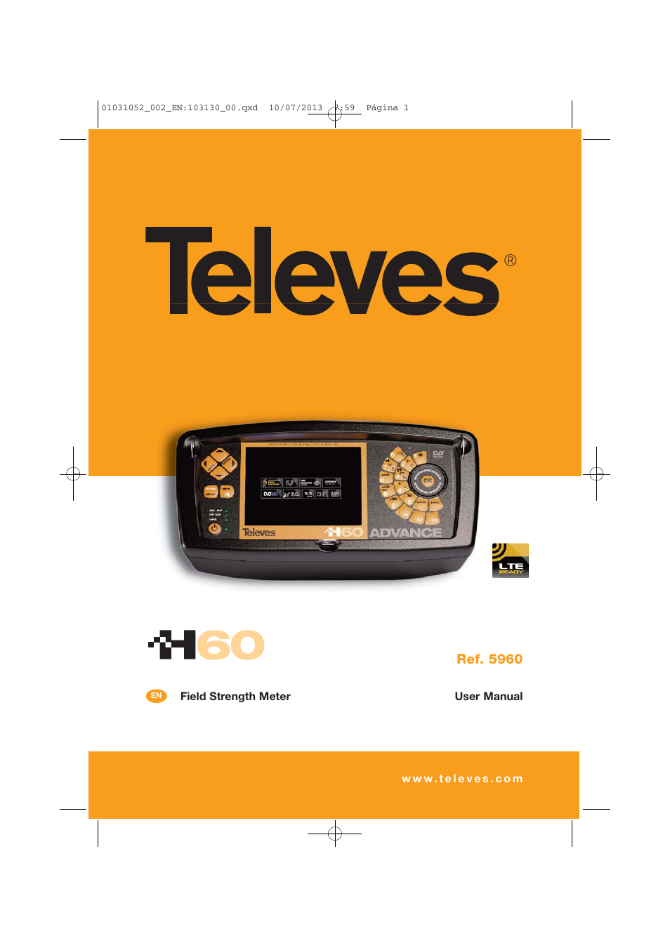 Televes Serie H-60 User Manual | 168 pages