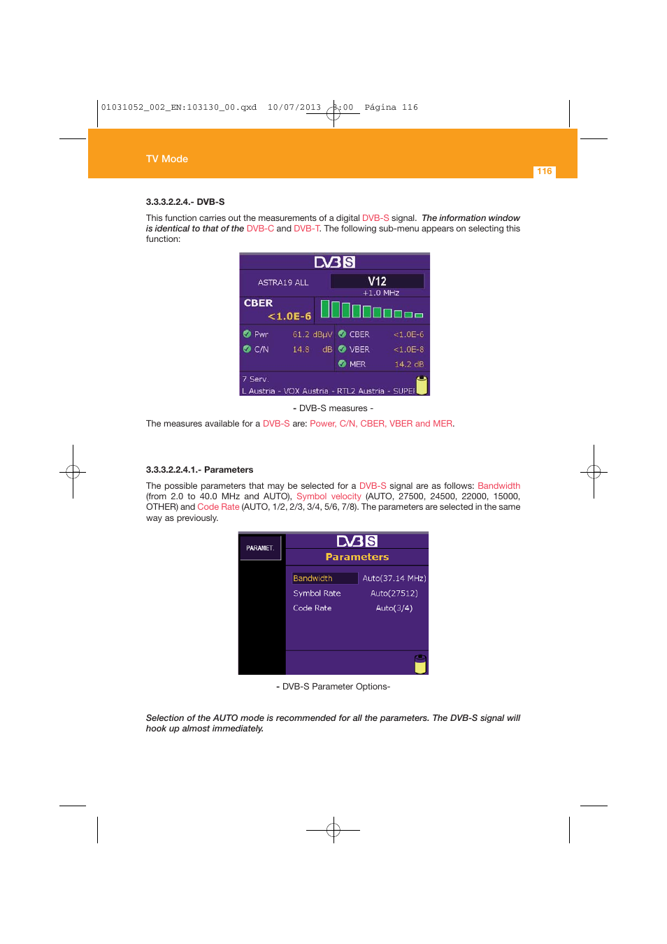 Televes Serie H-60 User Manual | Page 116 / 168