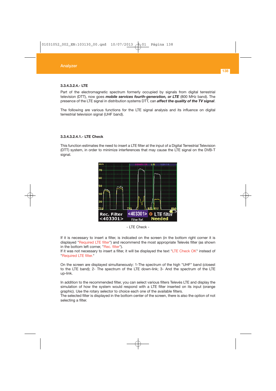 Televes Serie H-60 User Manual | Page 138 / 168