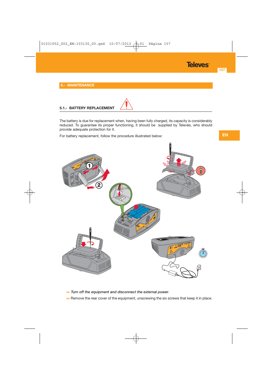 Televes Serie H-60 User Manual | Page 157 / 168