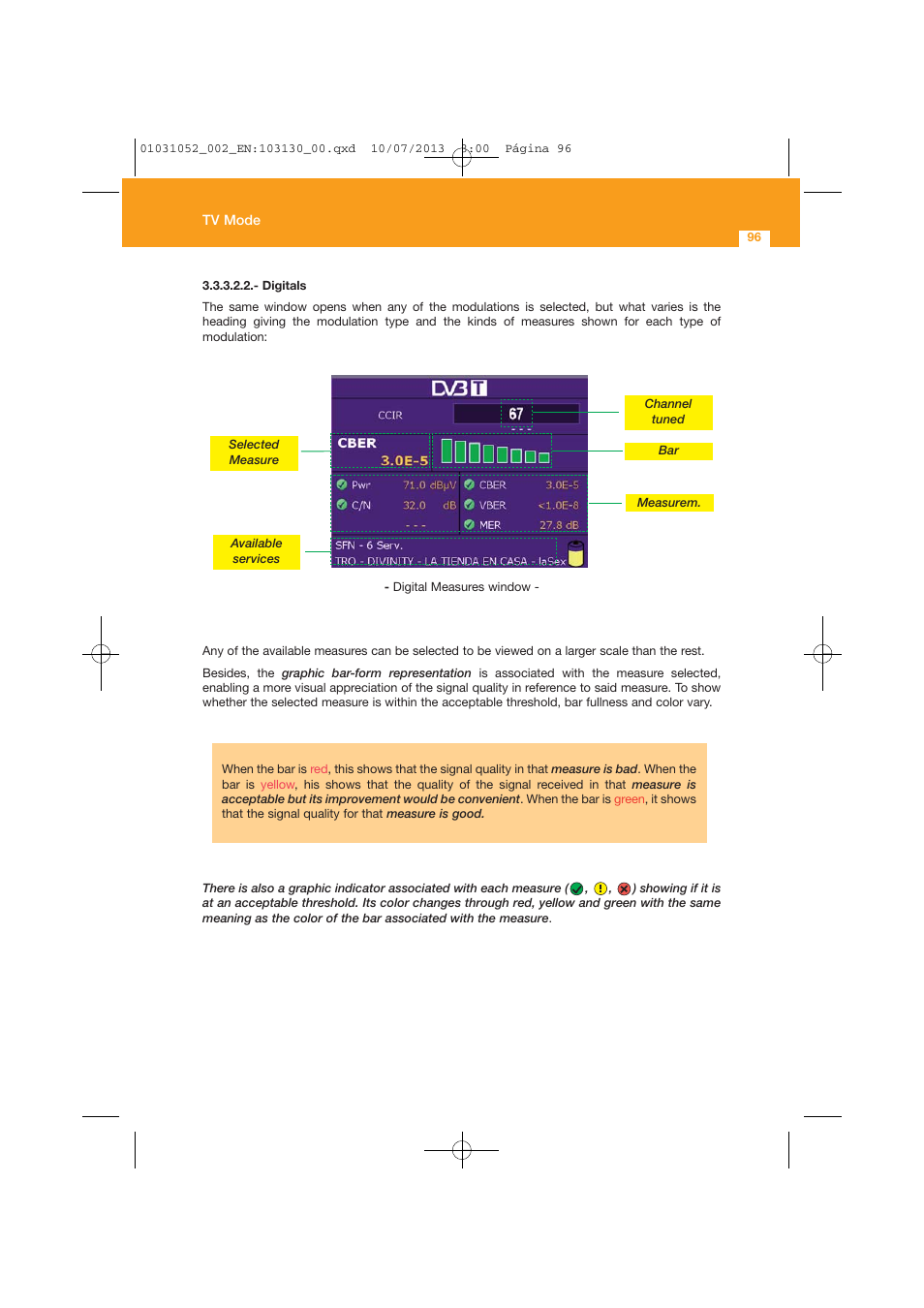 Televes Serie H-60 User Manual | Page 96 / 168