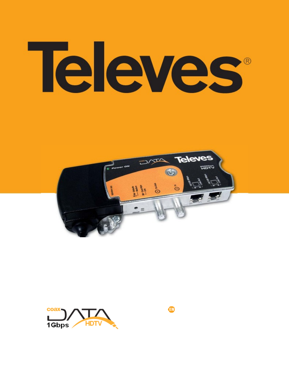 Televes Coaxdata 1Gbps-HDTV COAX+PLC 1ETH+1SFP User Manual | 29 pages