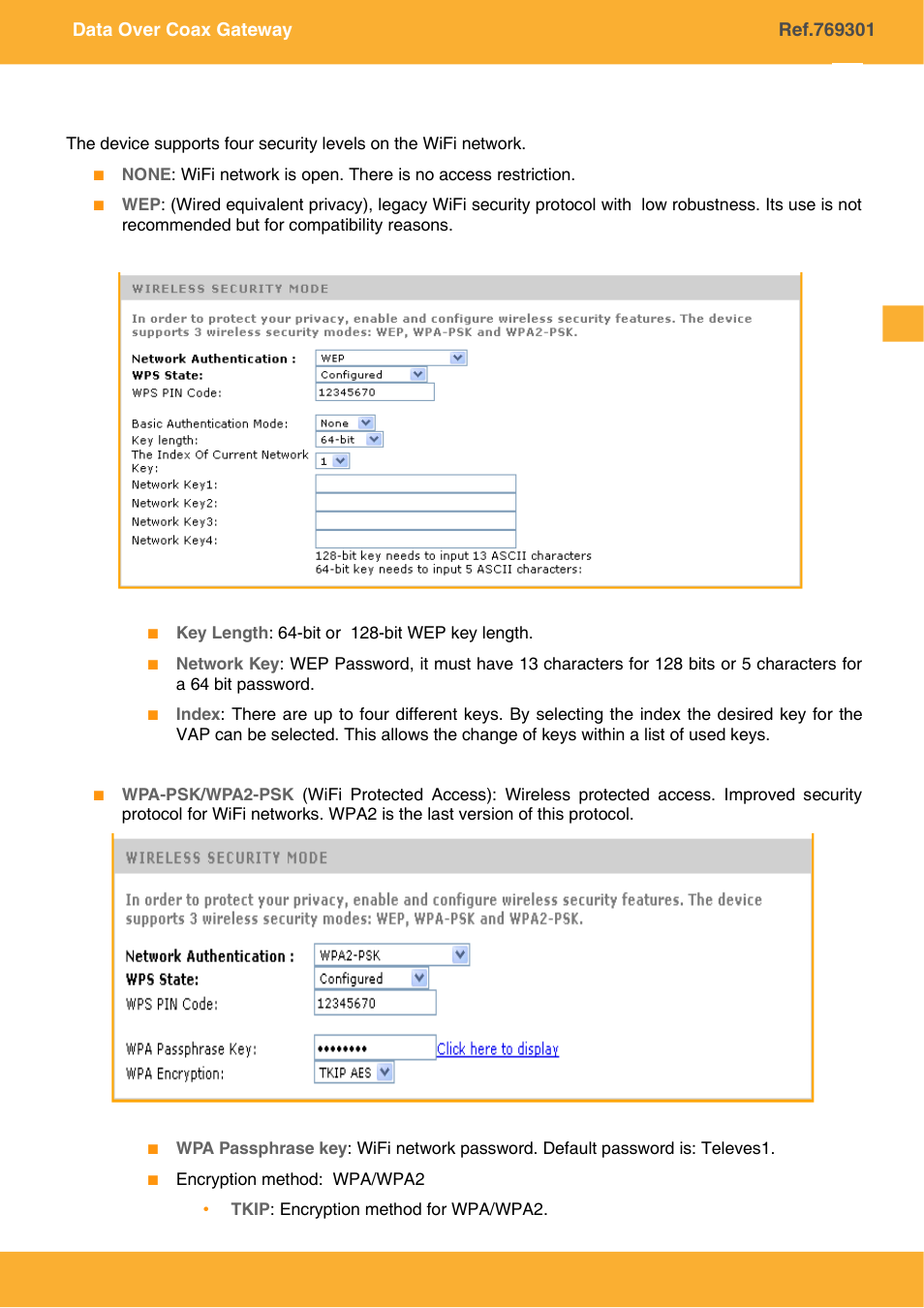 Televes COAXDATA GATEWAY 1Gbps User Manual | Page 20 / 32