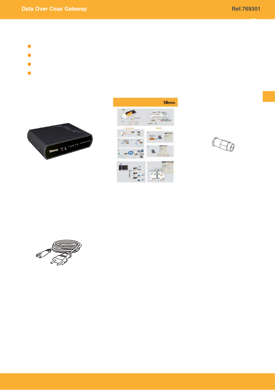 Televes COAXDATA GATEWAY 1Gbps User Manual | Page 7 / 32