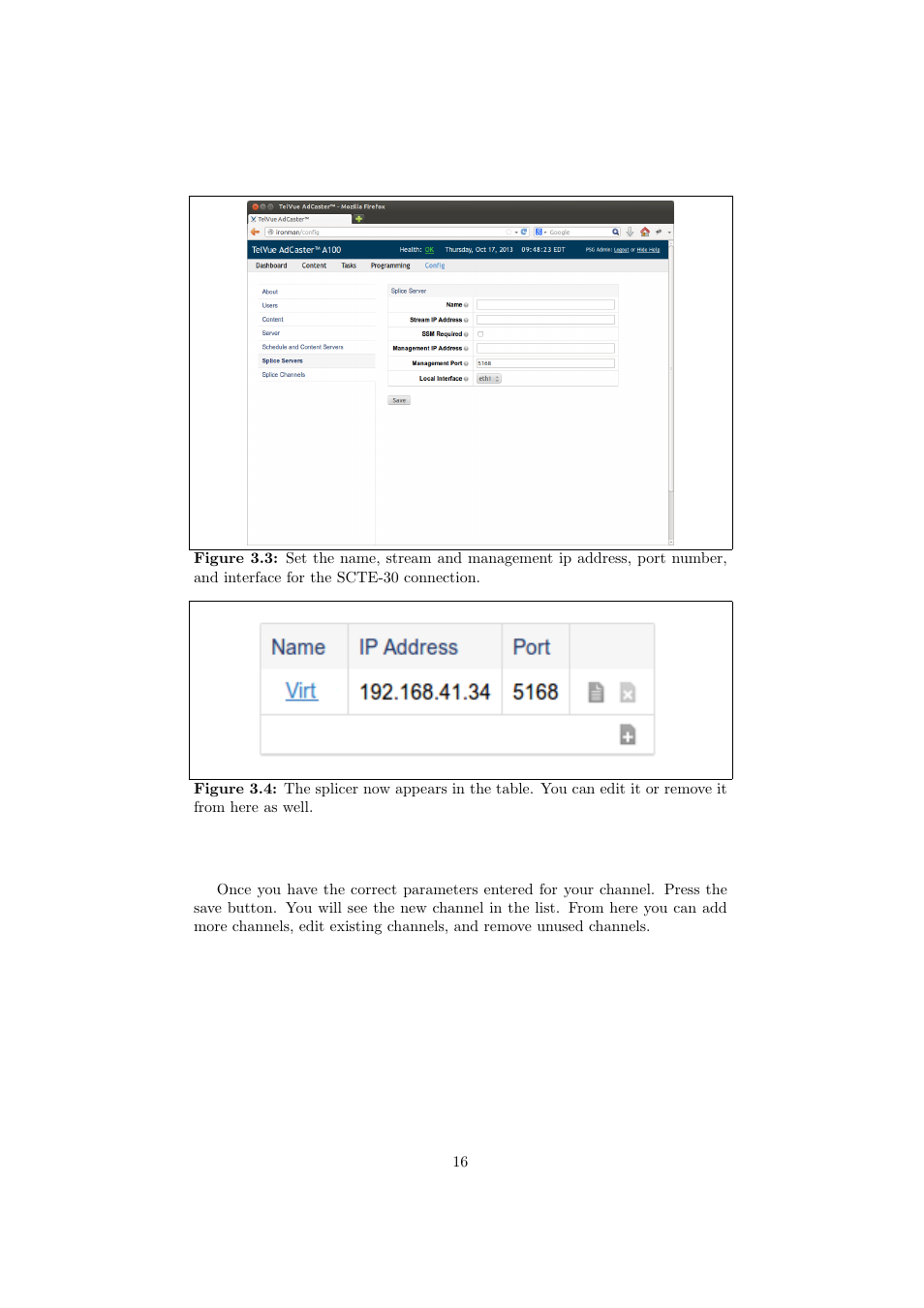 TelVue AdCaster User Manual | Page 17 / 27