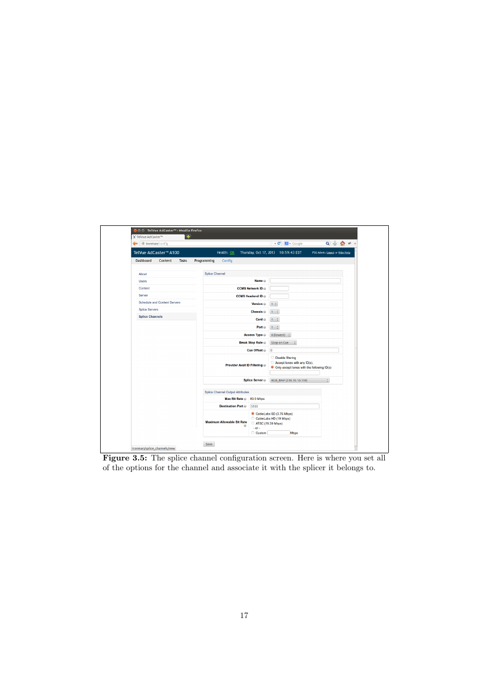 TelVue AdCaster User Manual | Page 18 / 27