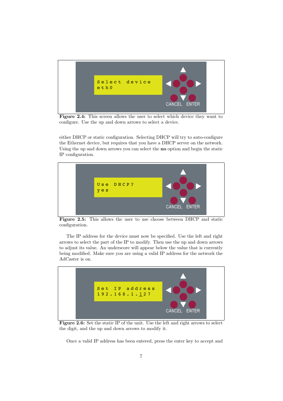 TelVue AdCaster User Manual | Page 8 / 27