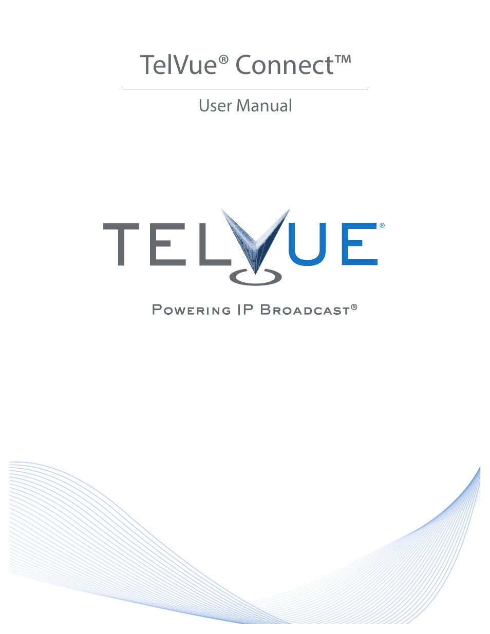TelVue Connect User Manual | 29 pages