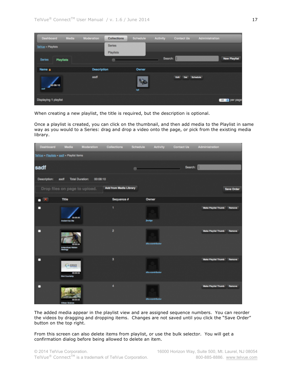 TelVue Connect User Manual | Page 18 / 29