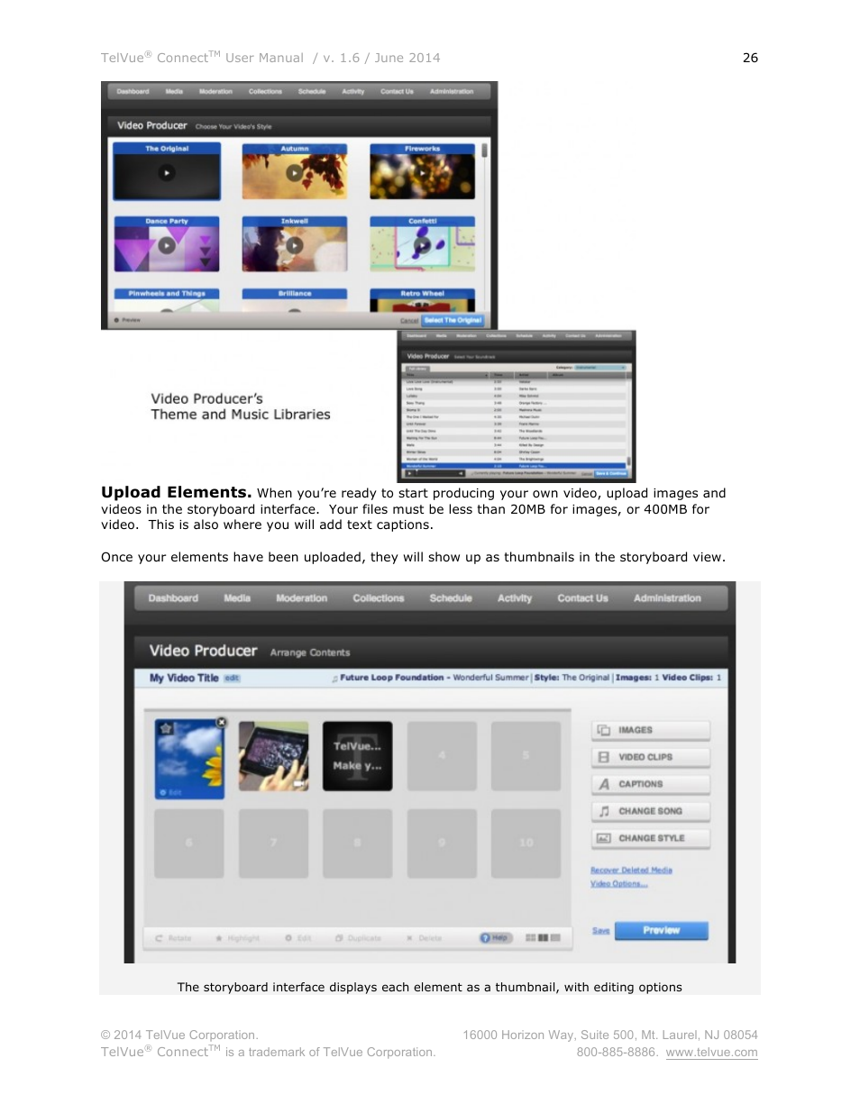 TelVue Connect User Manual | Page 27 / 29