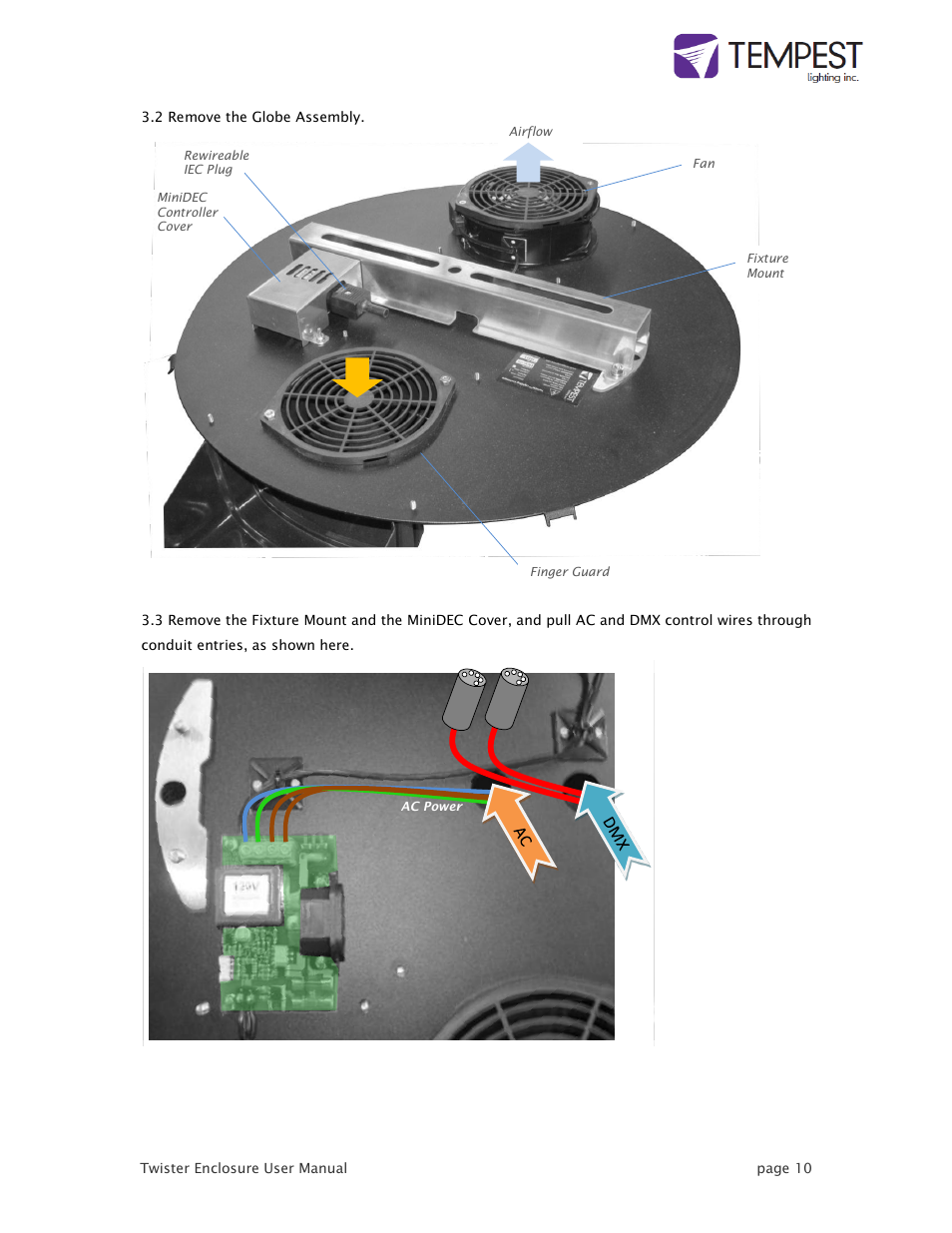 Tempest Twister User Manual | Page 10 / 22