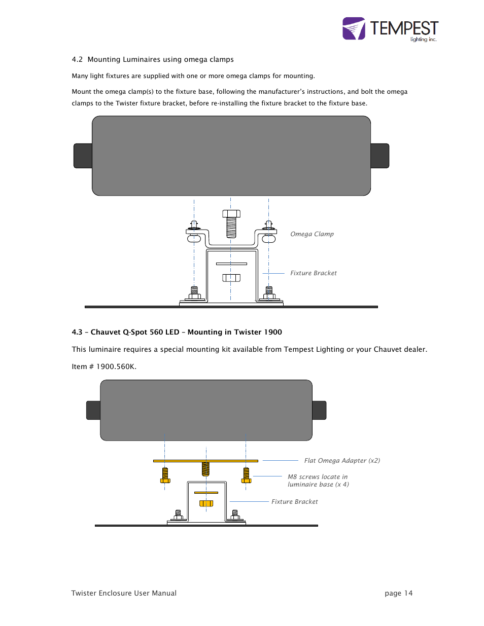 Tempest Twister User Manual | Page 14 / 22