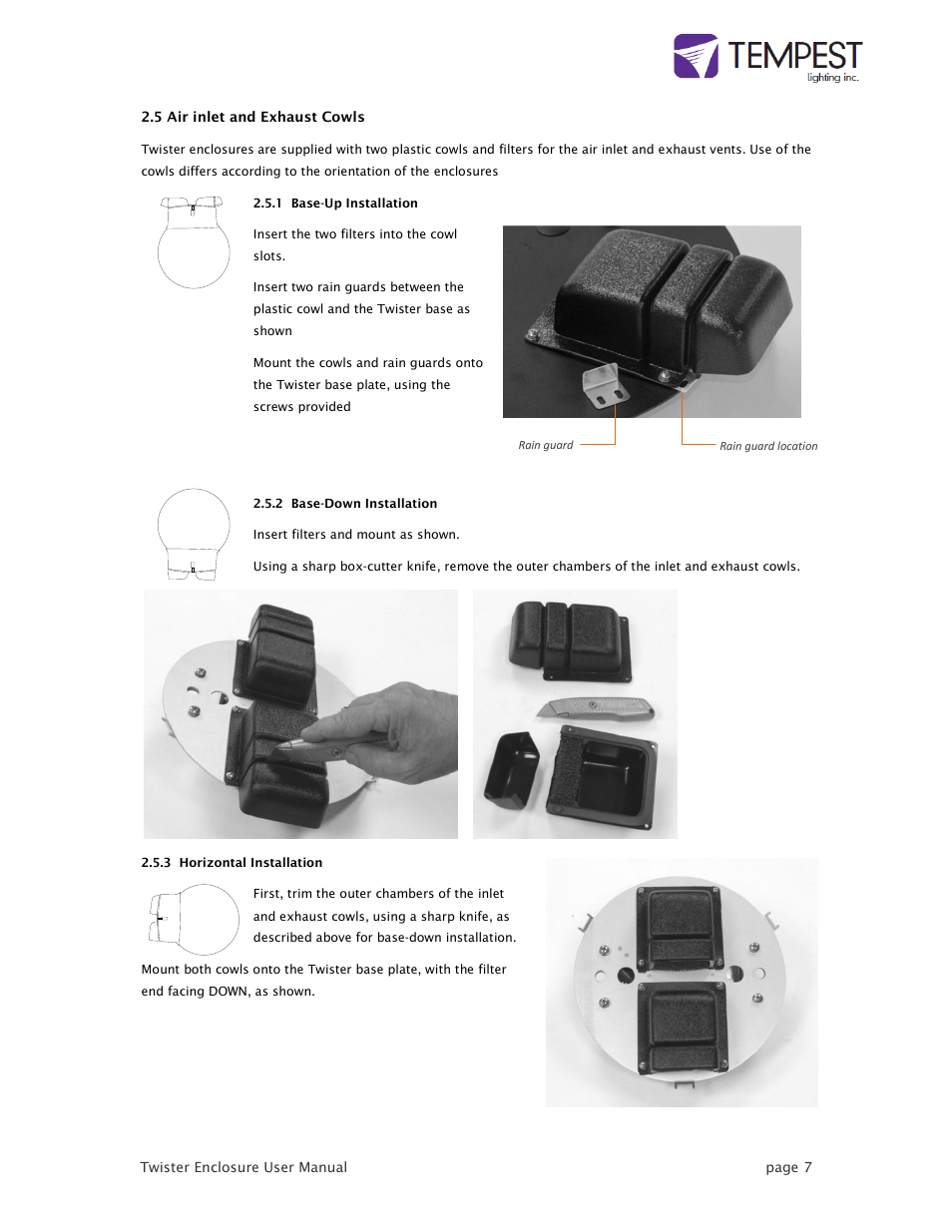 Tempest Twister User Manual | Page 7 / 22