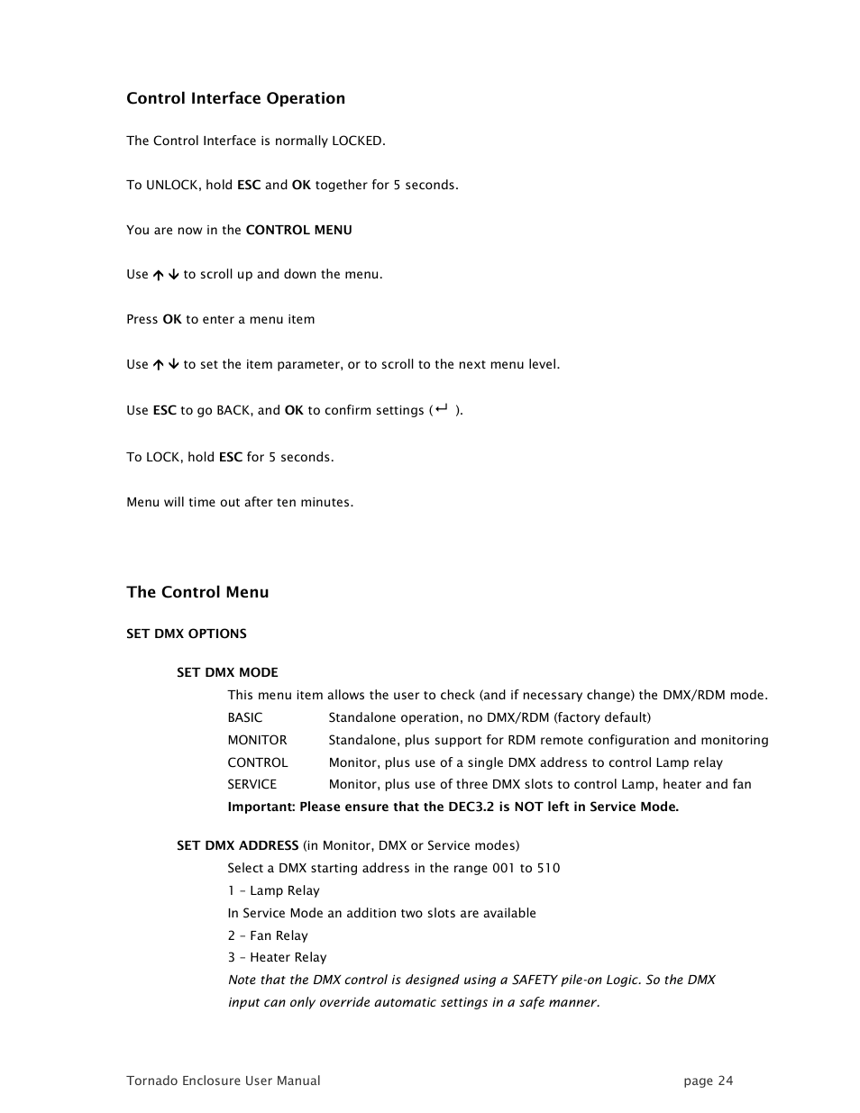 Tempest TornadoRetrofit Kits User Manual | Page 24 / 36
