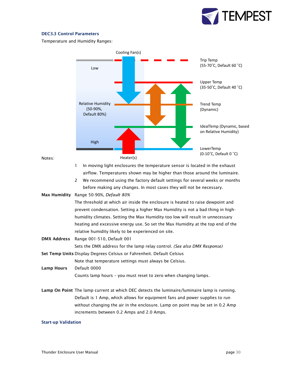 Tempest Thunder User Manual | Page 30 / 38
