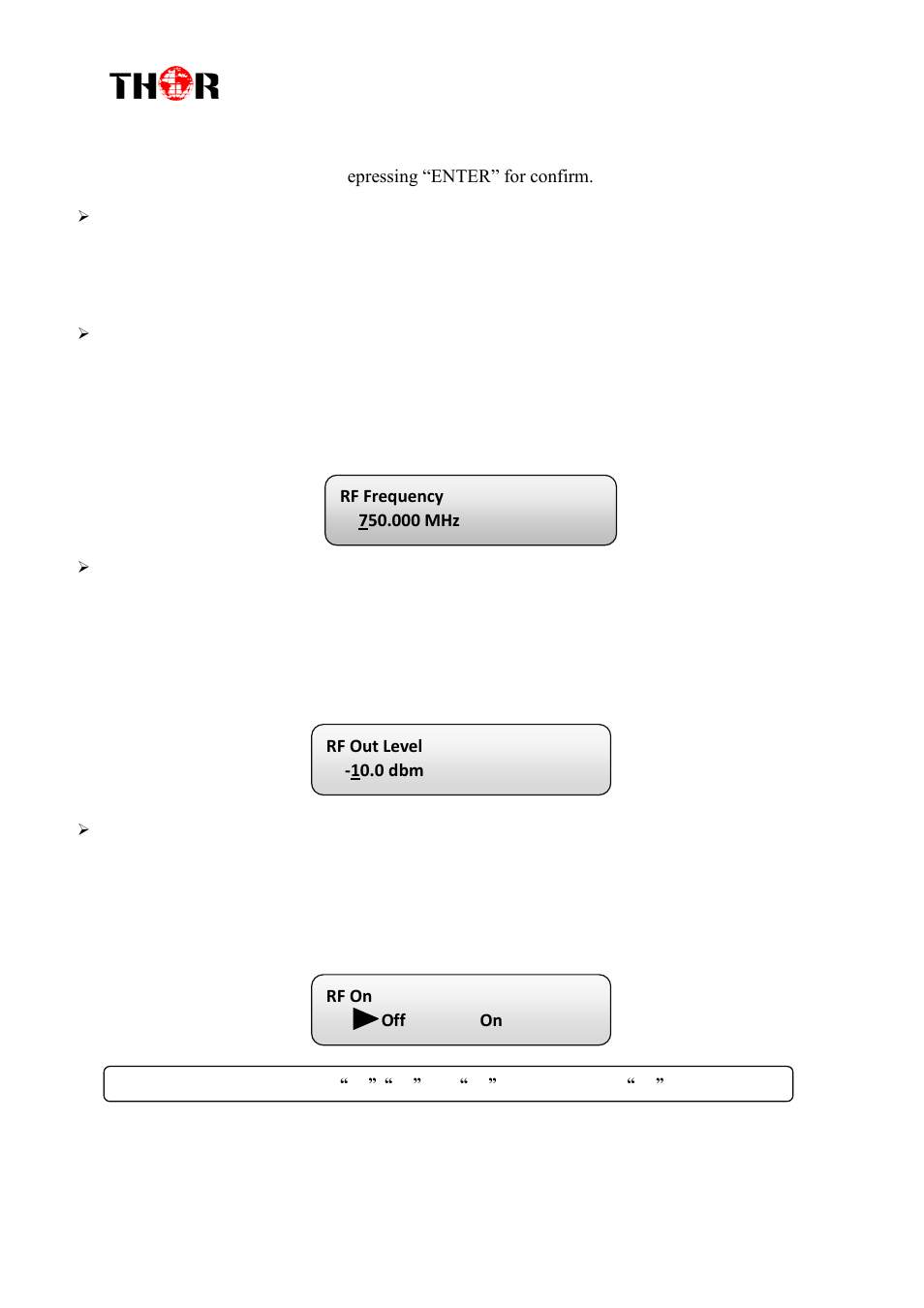 Thor 1- 4 HDMI to QAM Modulators User Manual | Page 19 / 40