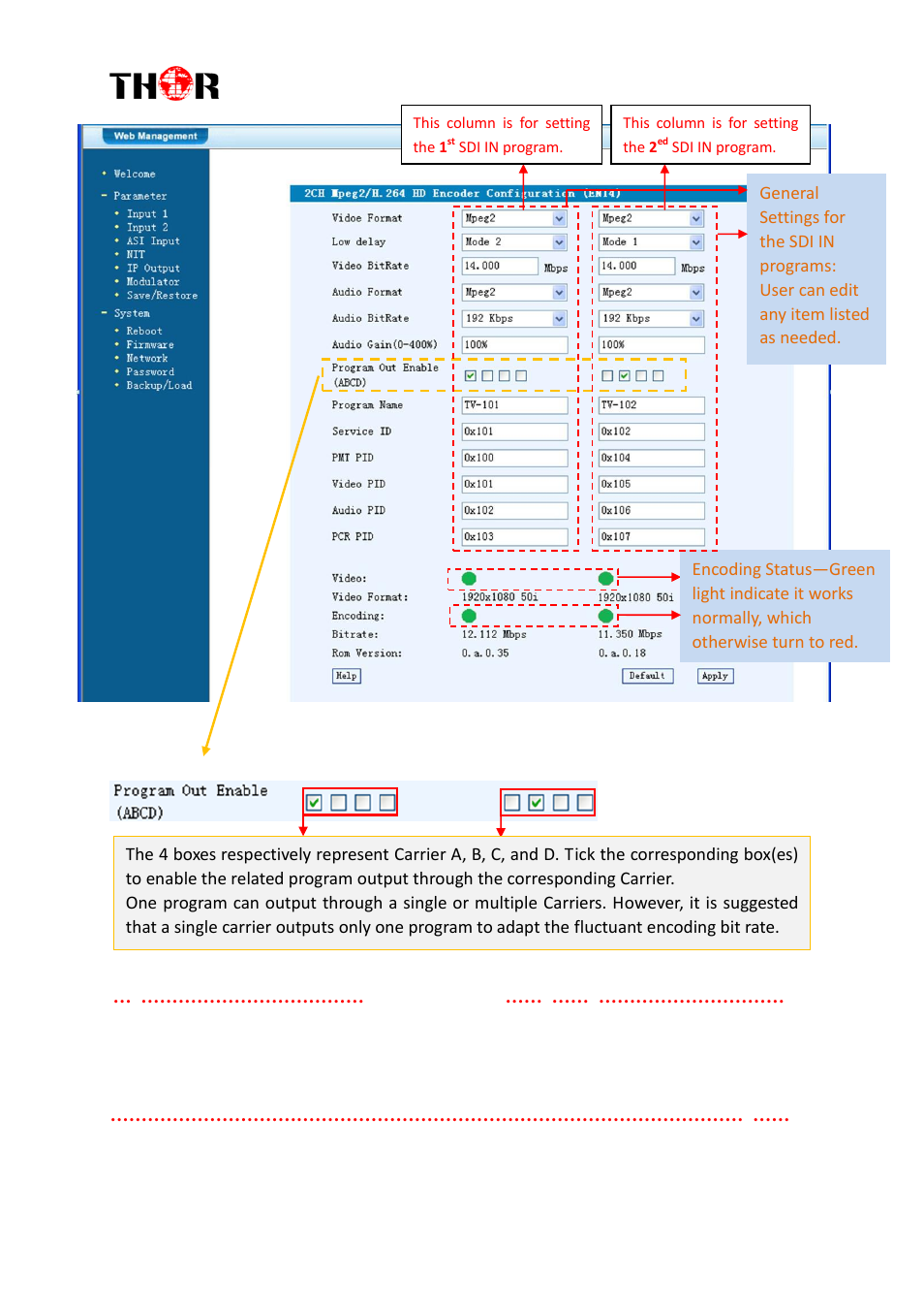 Thor 1- 4 HDMI to QAM Modulators User Manual | Page 25 / 40