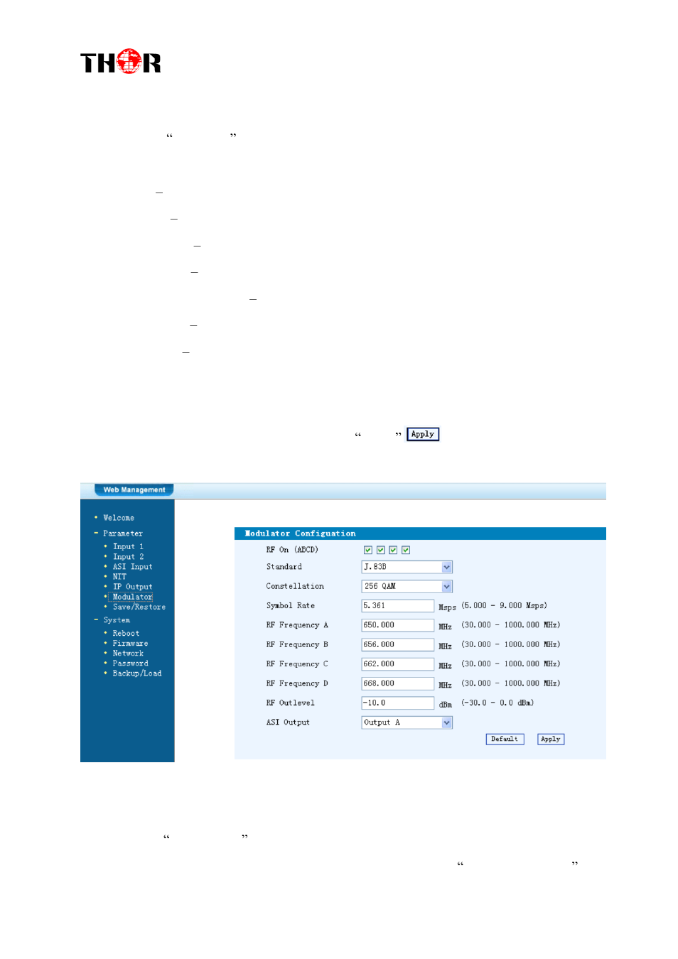 Thor 1- 4 HDMI to QAM Modulators User Manual | Page 30 / 40