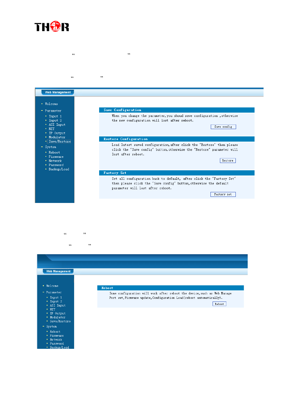 Thor 1- 4 HDMI to QAM Modulators User Manual | Page 31 / 40
