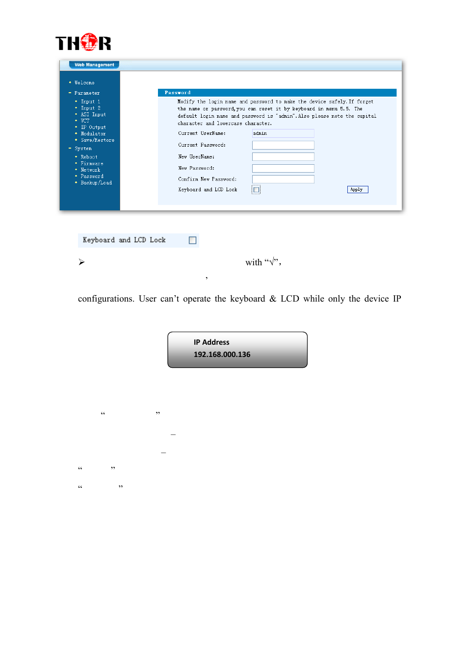 H-4hdmi-atsc-ip | Thor 1-4 HDMI to ATSC Modulators 8VSB User Manual | Page 32 / 37
