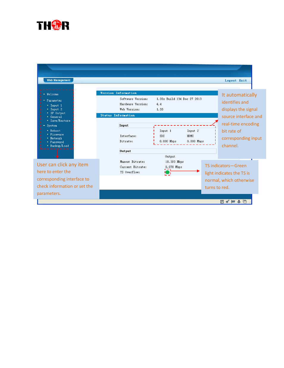 Thor 4 Ch HD-SDI Encoder w/ CC & AC/3 User Manual | Page 19 / 27