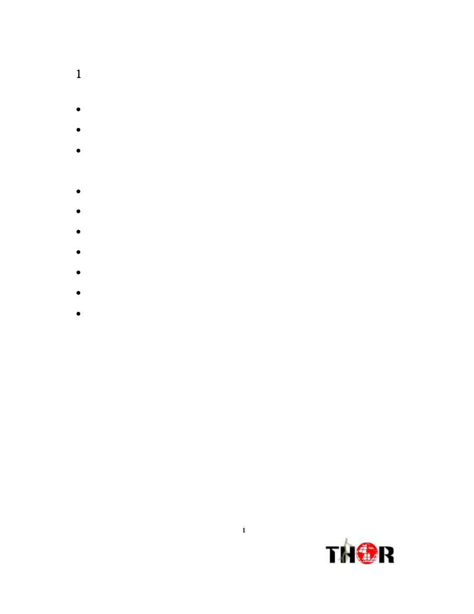 111 1 safety instruction | Thor DVB ASI Over IP Gateway User Manual | Page 4 / 20