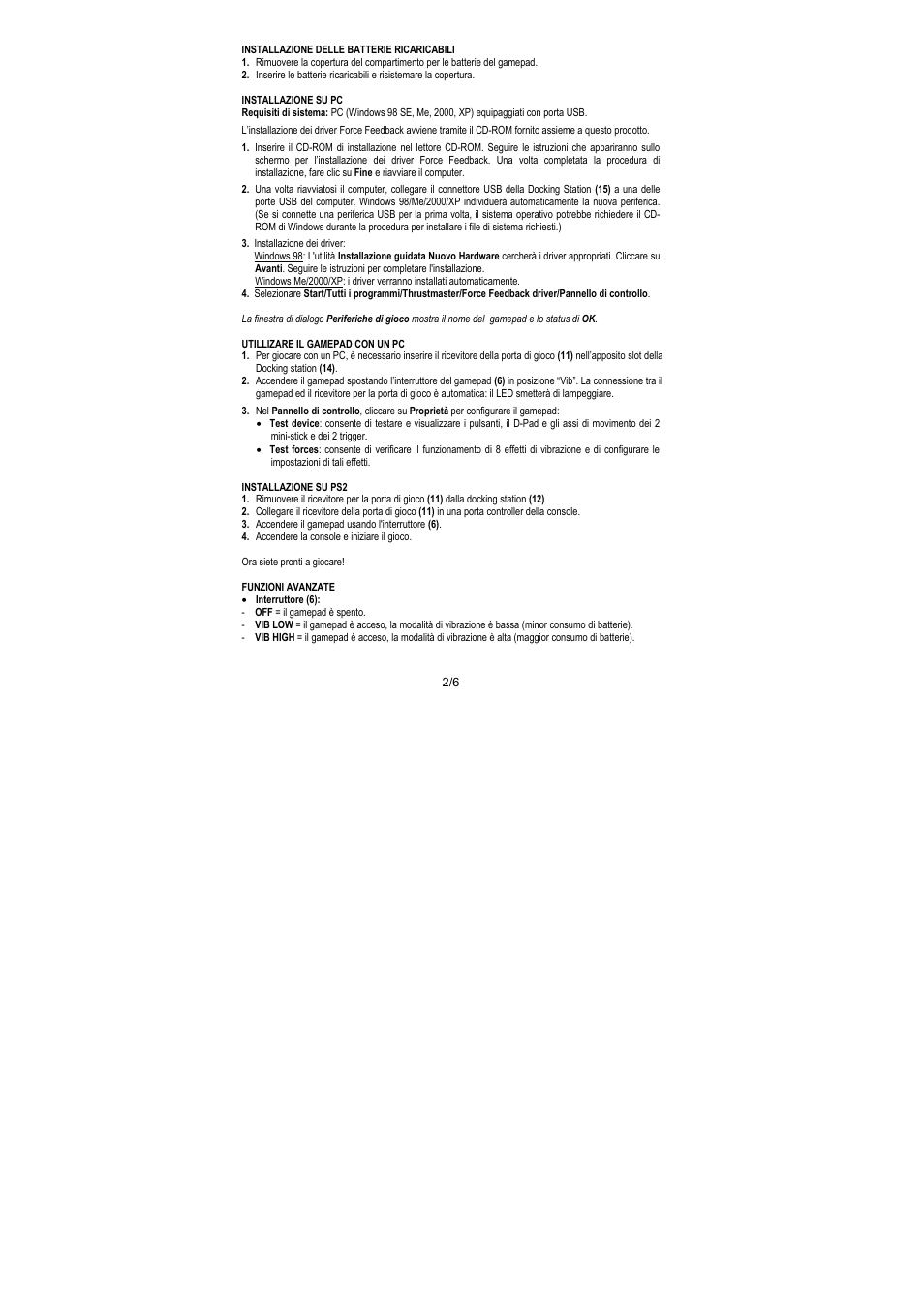 Thrustmaster Dual Trigger Wireless Rechargeable User Manual | Page 27 / 45