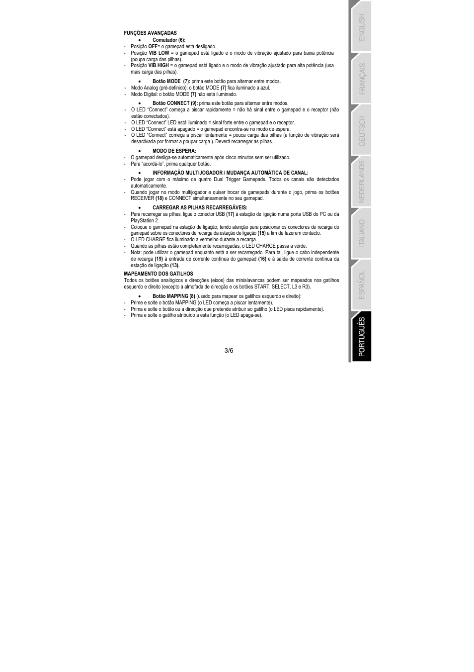 Thrustmaster Dual Trigger Wireless Rechargeable User Manual | Page 40 / 45