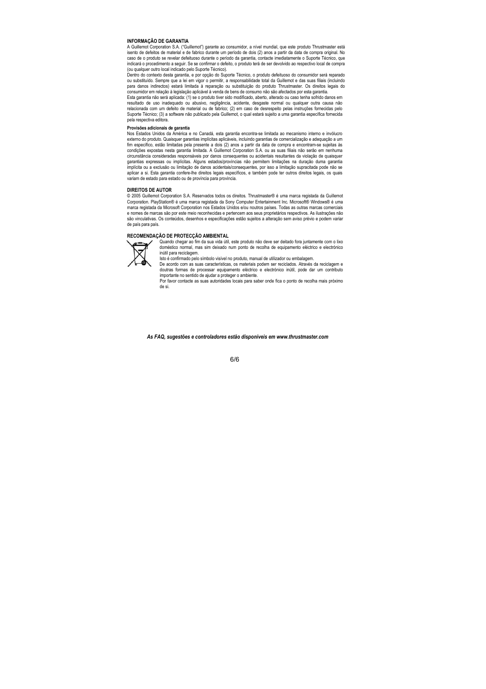 Thrustmaster Dual Trigger Wireless Rechargeable User Manual | Page 43 / 45