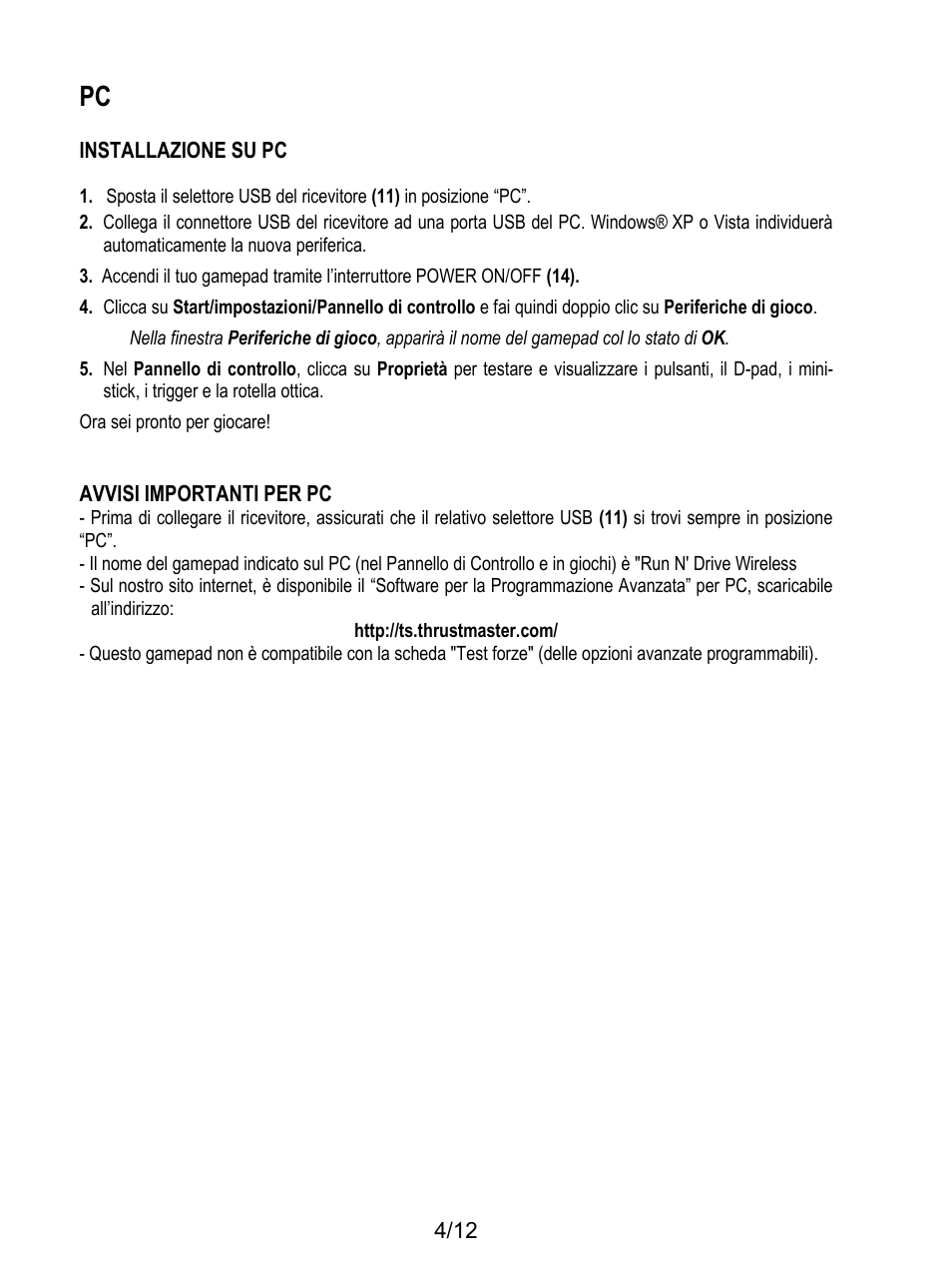 Thrustmaster F1 Alonso Wireless Gamepad User Manual | Page 53 / 146