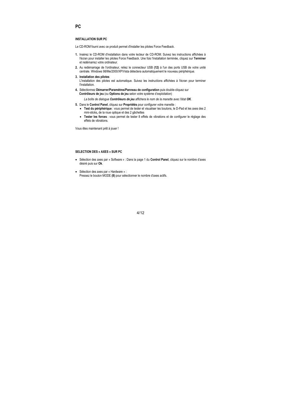 Thrustmaster Run'N' Drive 3-in-1 Rumble Force User Manual | Page 17 / 85