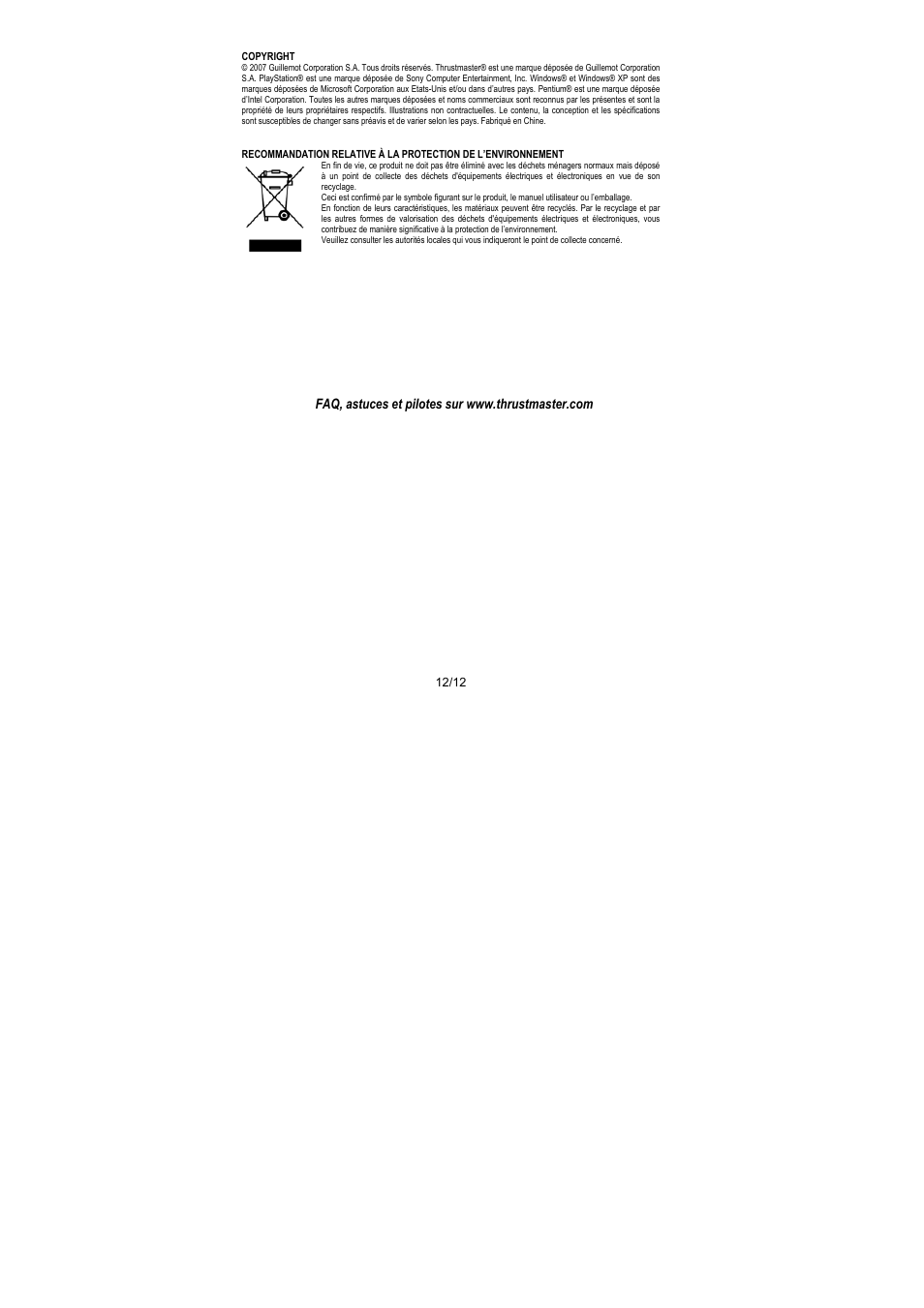 Thrustmaster Run'N' Drive 3-in-1 Rumble Force User Manual | Page 25 / 85