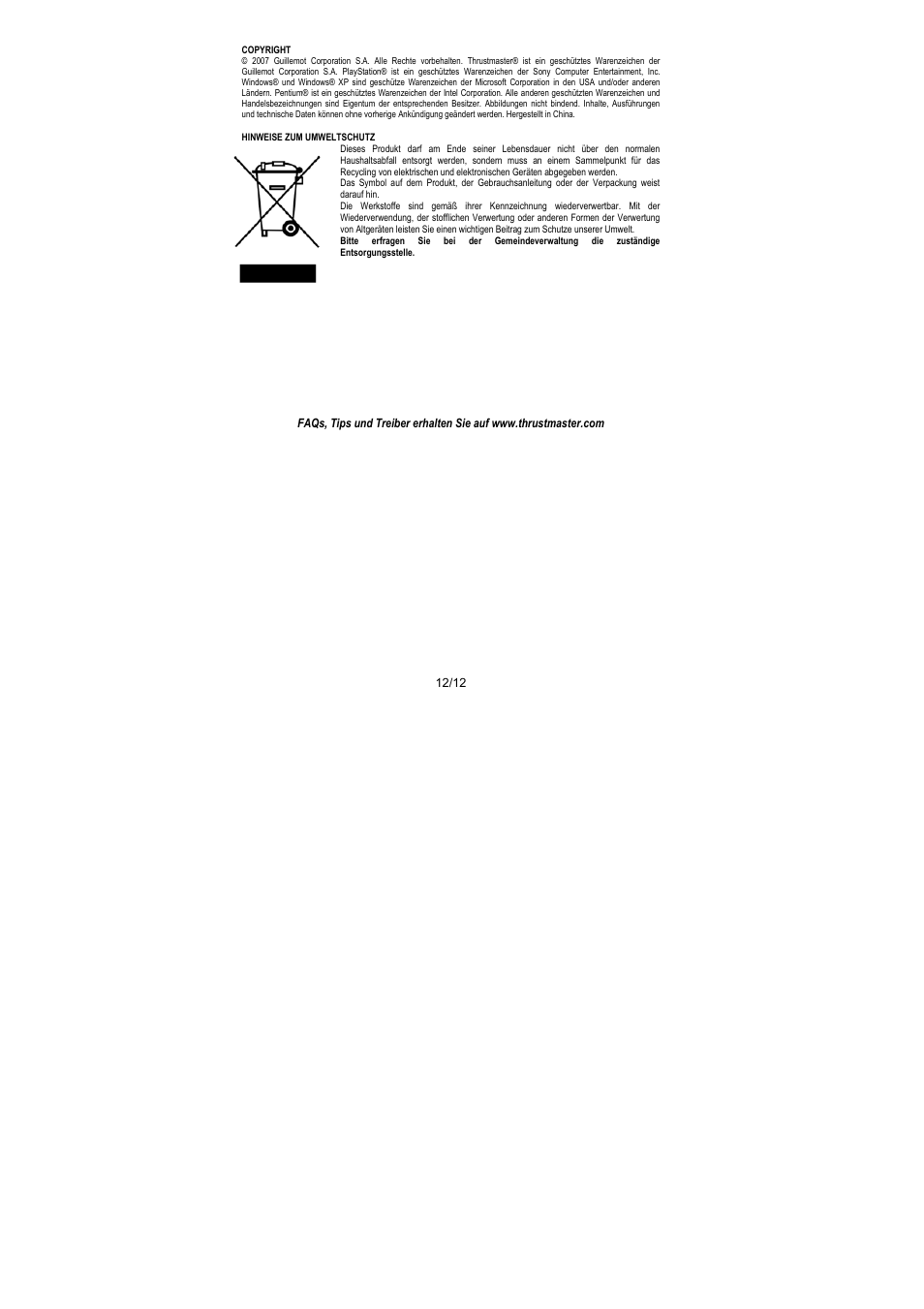 Thrustmaster Run'N' Drive 3-in-1 Rumble Force User Manual | Page 37 / 85