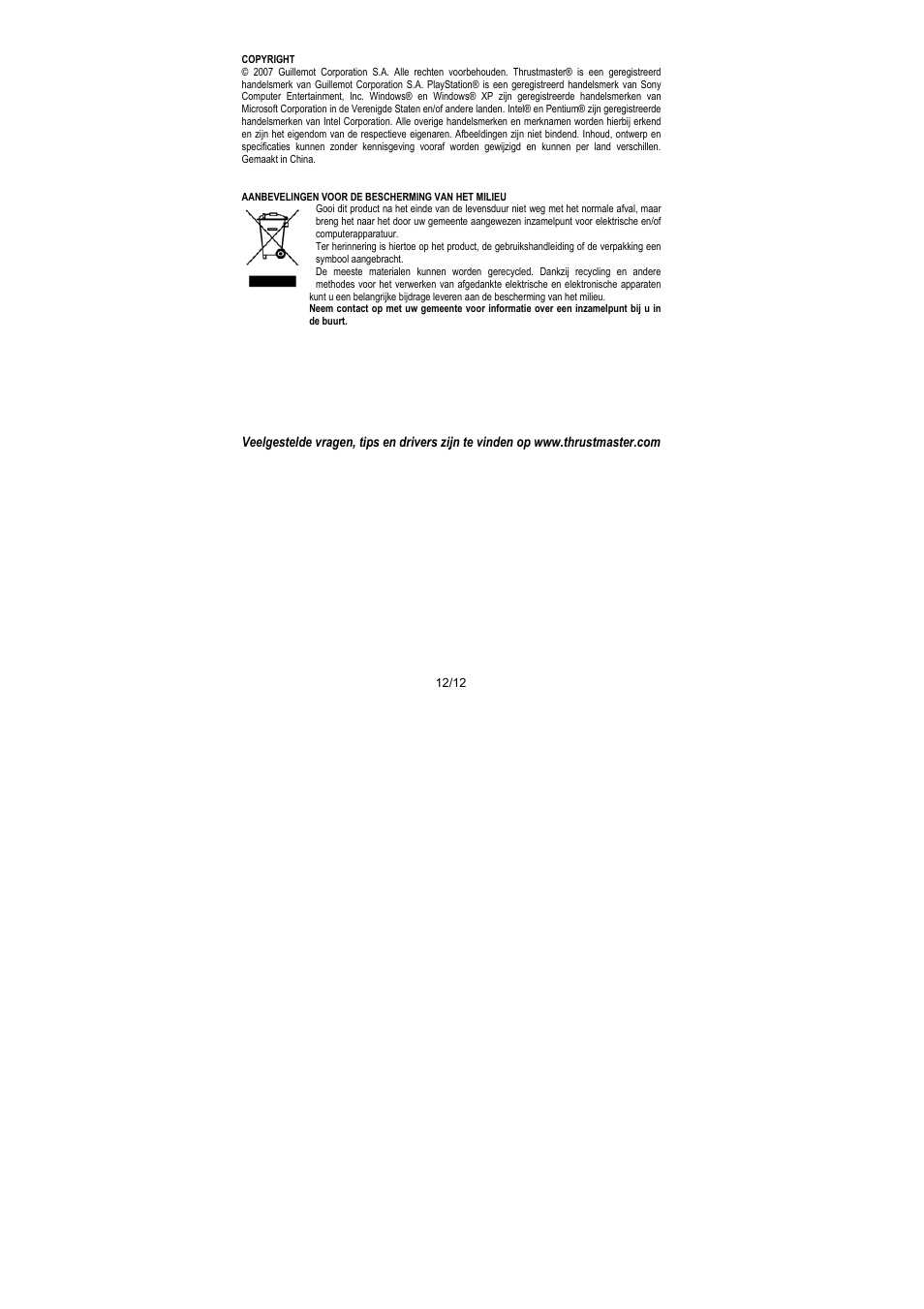 Thrustmaster Run'N' Drive 3-in-1 Rumble Force User Manual | Page 49 / 85