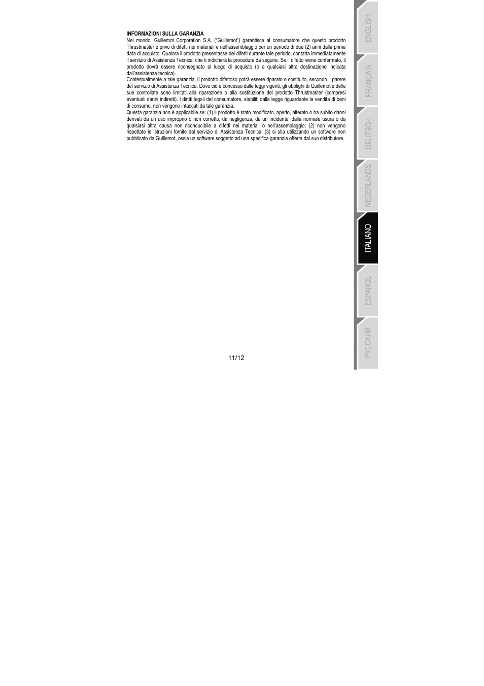 Thrustmaster Run'N' Drive 3-in-1 Rumble Force User Manual | Page 60 / 85
