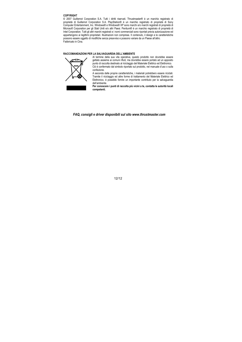 Thrustmaster Run'N' Drive 3-in-1 Rumble Force User Manual | Page 61 / 85