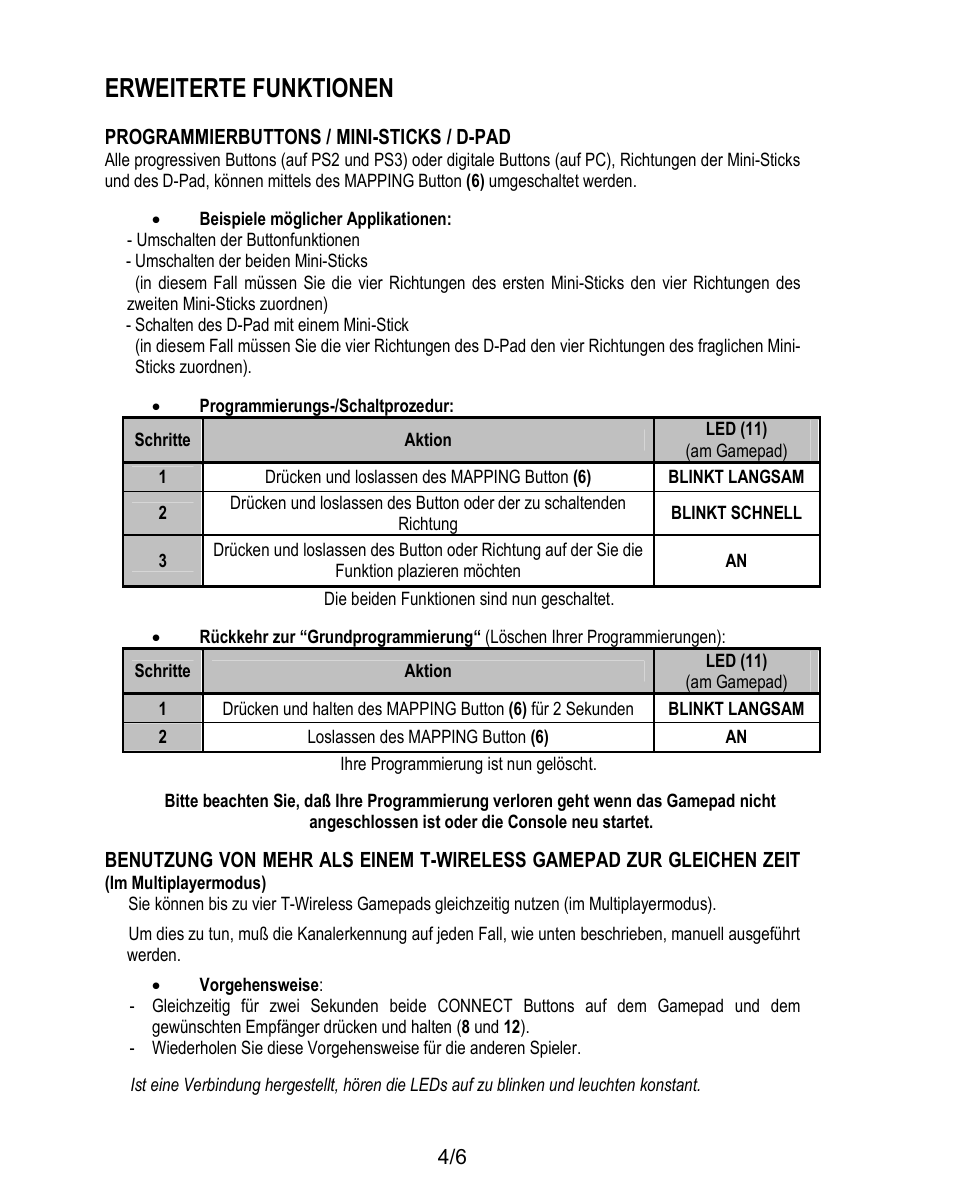 Erweiterte funktionen | Thrustmaster T-Wireless 3-in-1 Rumble Force User Manual | Page 17 / 50