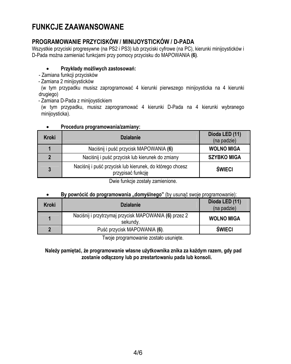 Funkcje zaawansowane | Thrustmaster T-Wireless 3-in-1 Rumble Force User Manual | Page 47 / 50