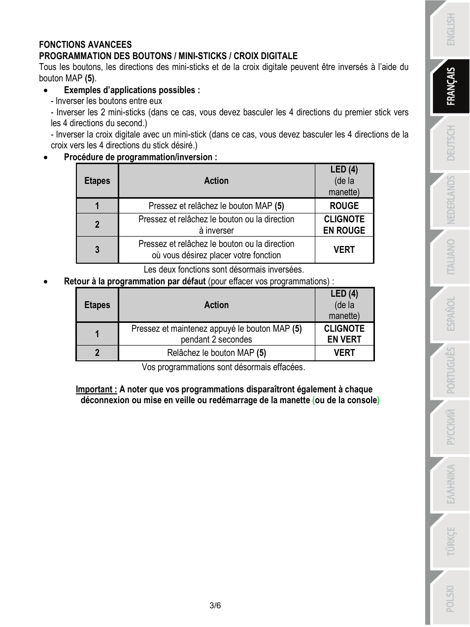 Thrustmaster T-Wireless Black User Manual | Page 10 / 73