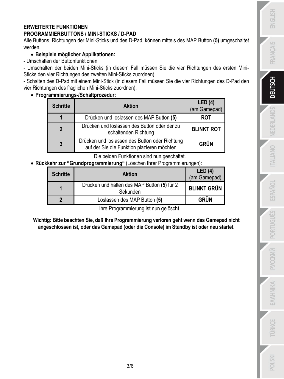 Thrustmaster T-Wireless Black User Manual | Page 16 / 73