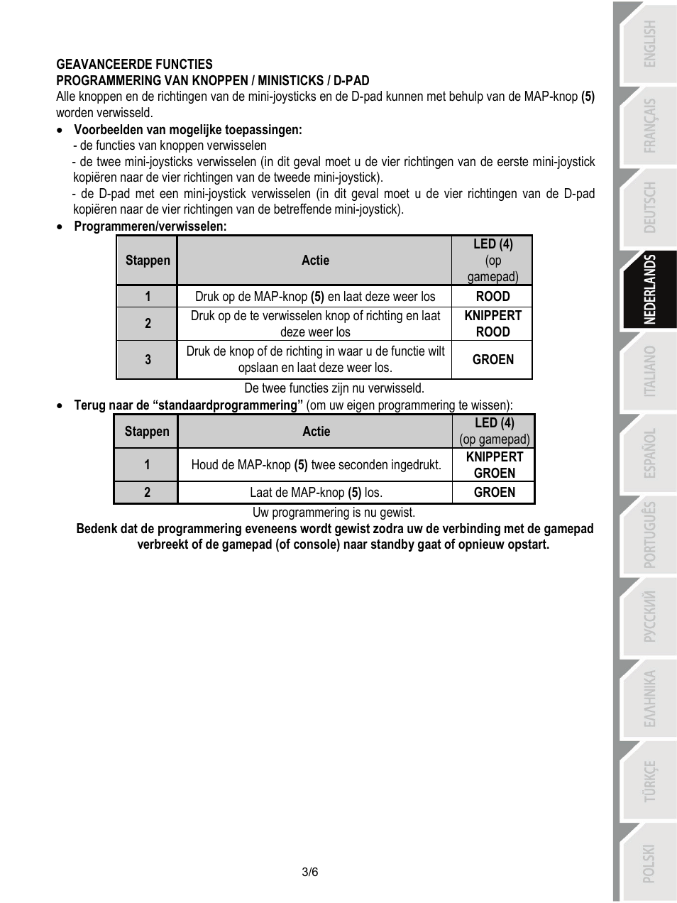 Thrustmaster T-Wireless Black User Manual | Page 22 / 73