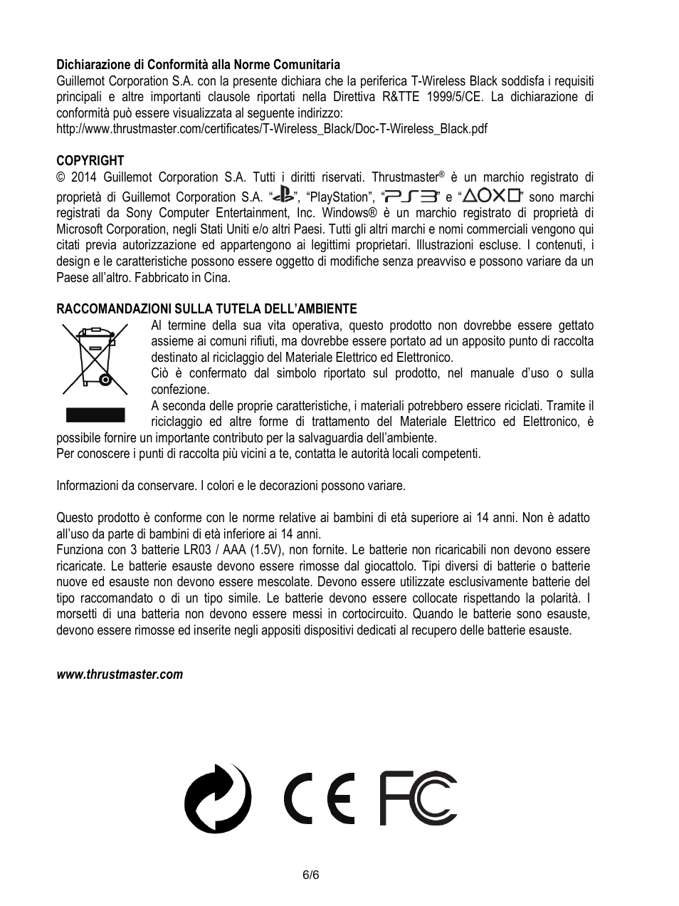 Thrustmaster T-Wireless Black User Manual | Page 31 / 73