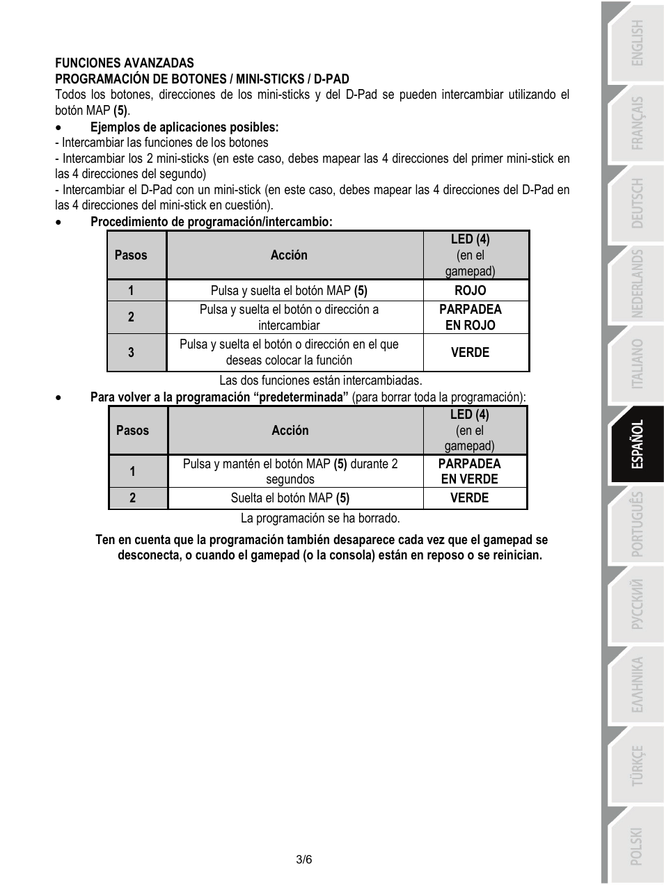 Thrustmaster T-Wireless Black User Manual | Page 34 / 73