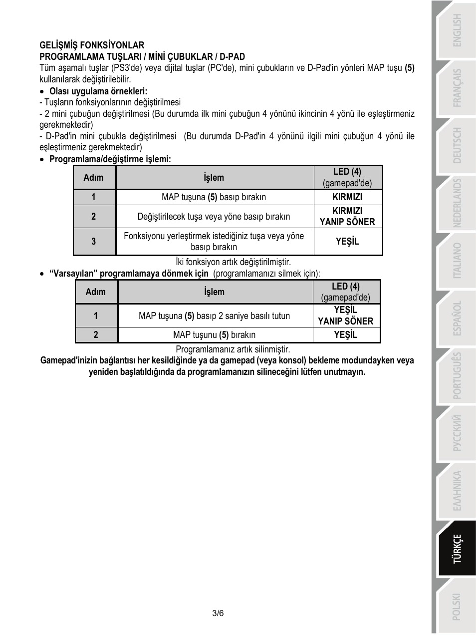 Thrustmaster T-Wireless Black User Manual | Page 58 / 73