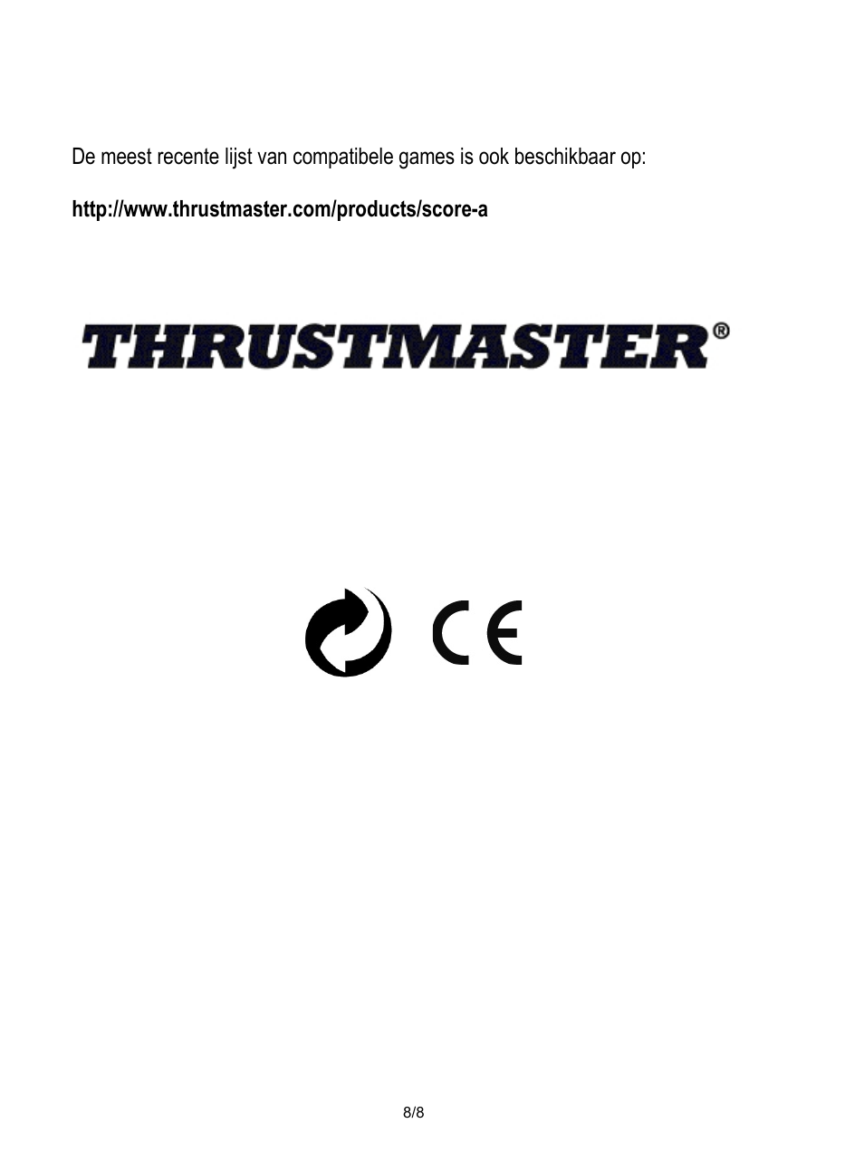 Http://www.thrustmaster.com/products/score-a | Thrustmaster Score-A User Manual | Page 33 / 97