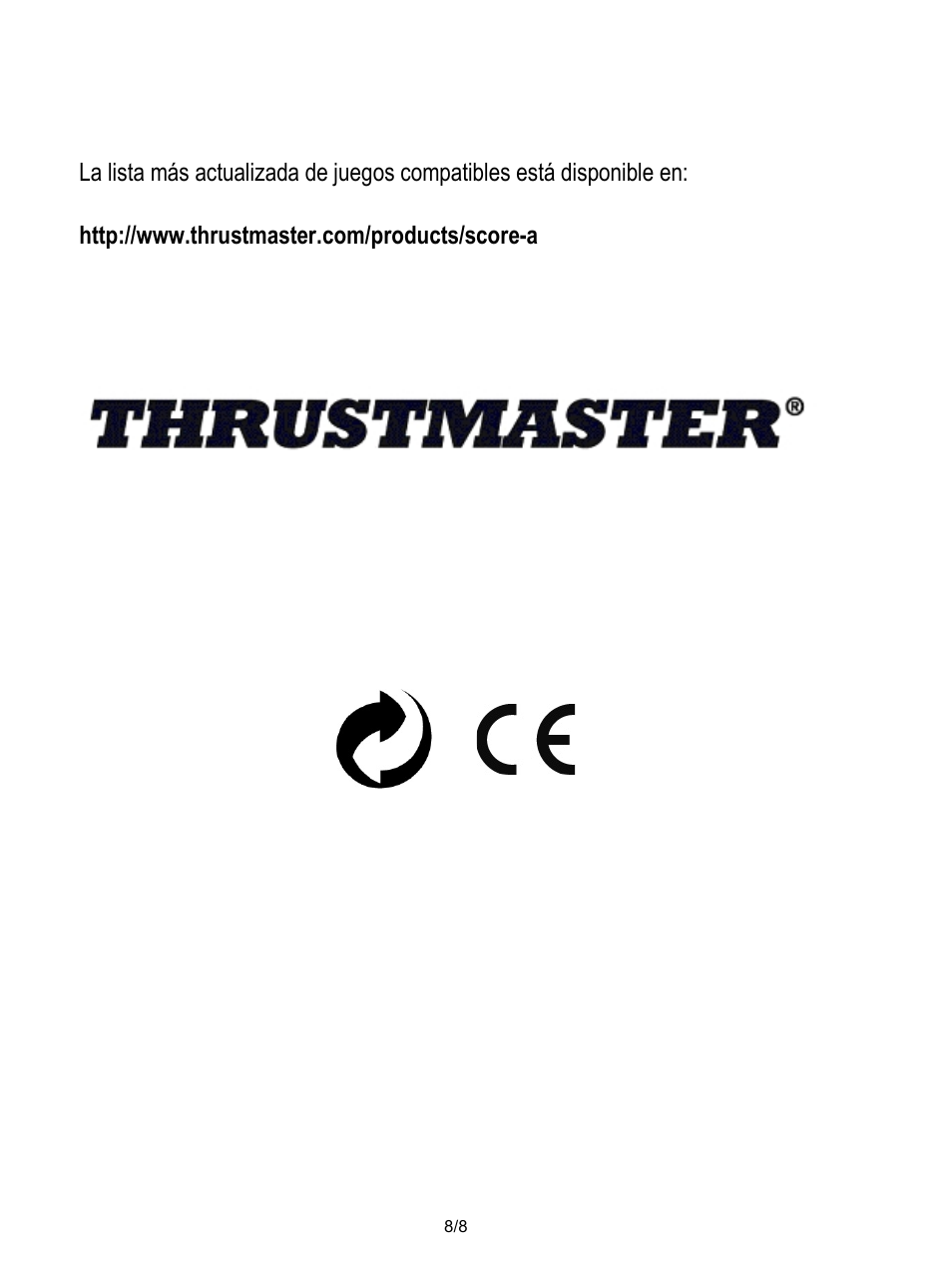 Http://www.thrustmaster.com/products/score-a | Thrustmaster Score-A User Manual | Page 49 / 97