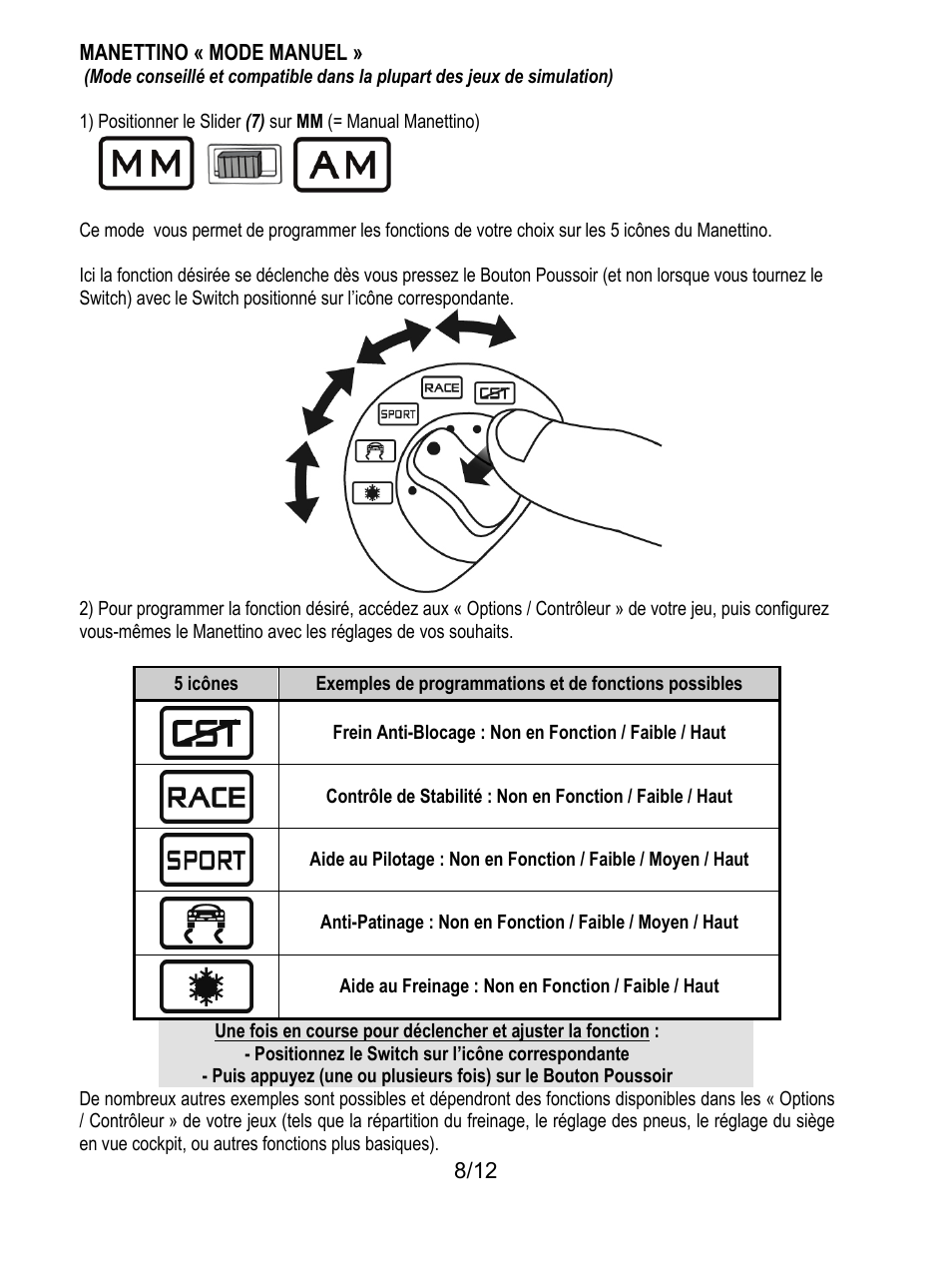 Thrustmaster F430 FFB User Manual | Page 21 / 147