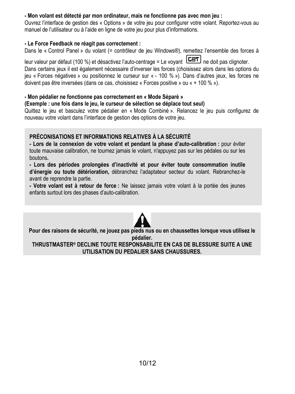 Thrustmaster F430 FFB User Manual | Page 23 / 147