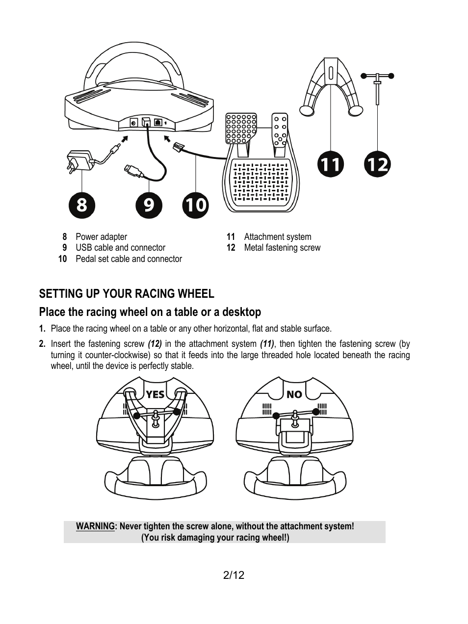 Thrustmaster F430 FFB User Manual | Page 3 / 147